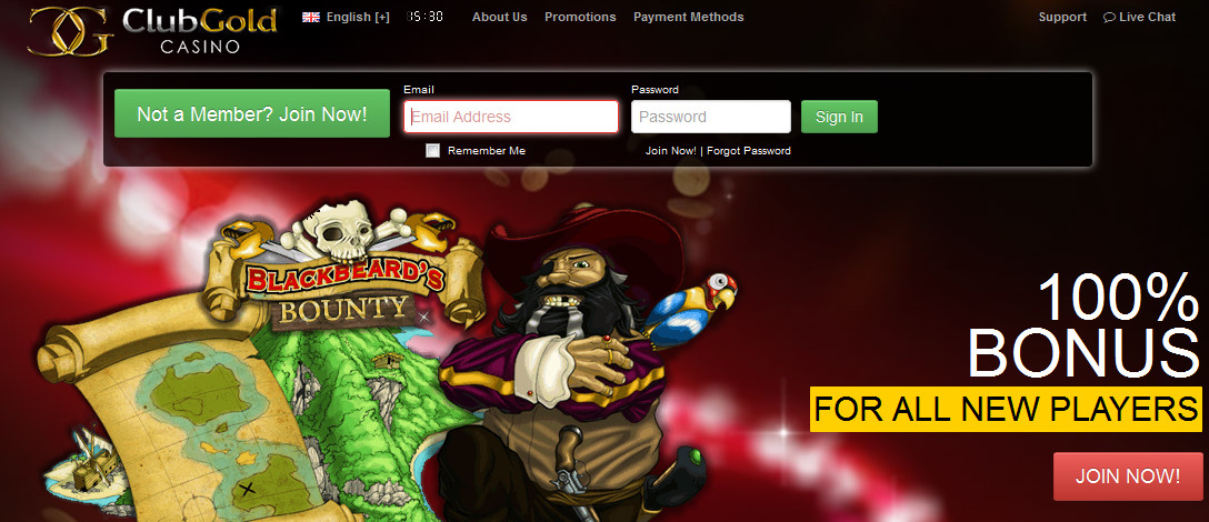 gold club casino bonus
